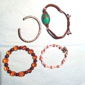 Boho Bracelet lot of 4